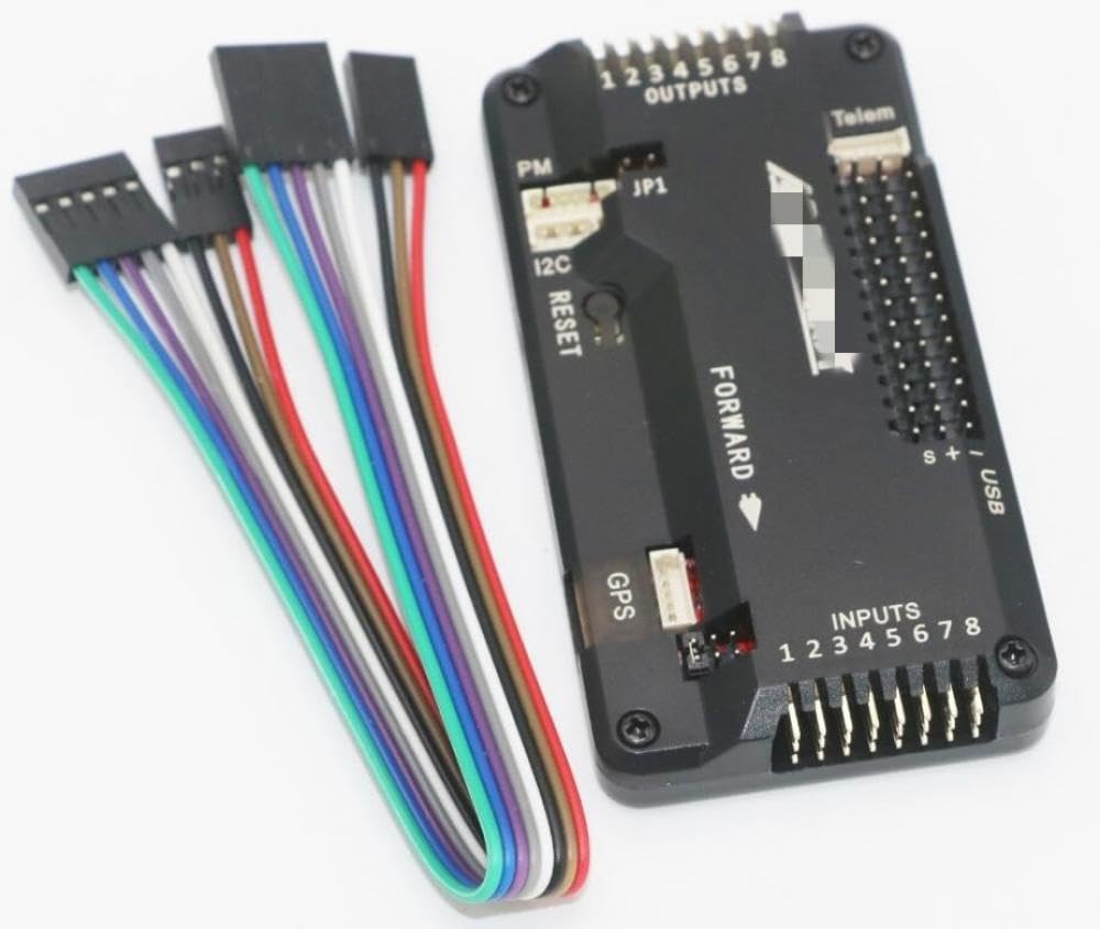 APM2.8-kompatible Flugsteuerungsplatine mit Schutzhülle Kompatibel mit RC-Multicopter und Flugzeug(SIDE PIN) von CFMIAWIC