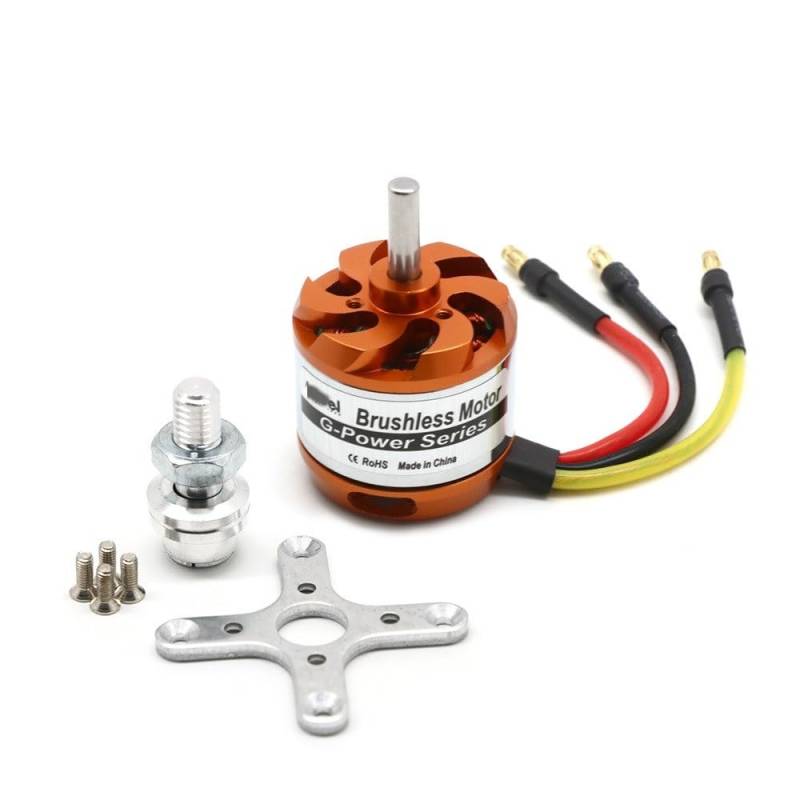 Bürstenloser Motor Kompatibel mit RC-Multikopter und Starrflügelflugzeuge, kompatibel mit 2-3S 4S 5S D2830 D2826 D3548 D3542 D3536 D3530(D3536 1250KV) von CFMIAWIC