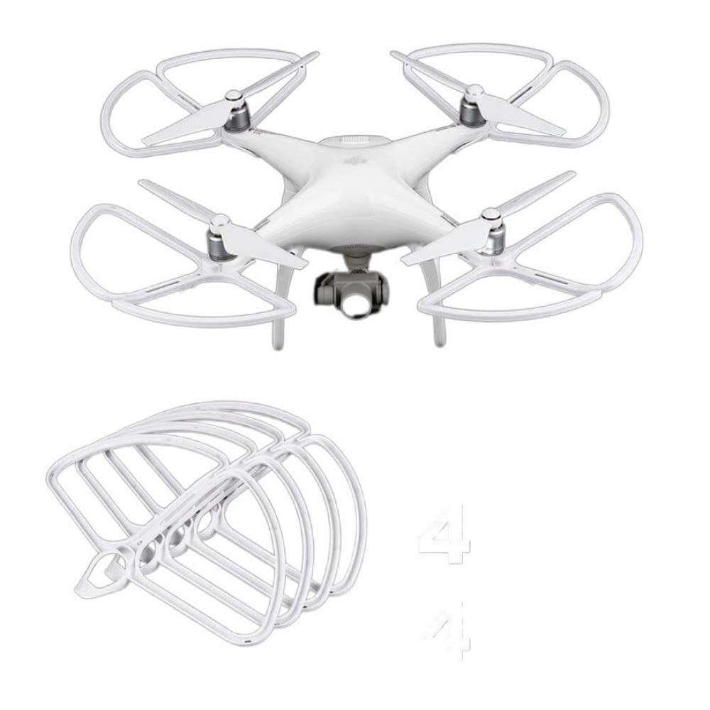 Drohnenzubehör Propellerschutz-Set Kompatibel mit Phantom 4 Pro Advanced, 4er-Pack, Schnellverschluss-Propellerschutz, Stoßstangenschutzabdeckung, kompatibel mit Phantom 4 Pro Advanced von CFMIAWIC