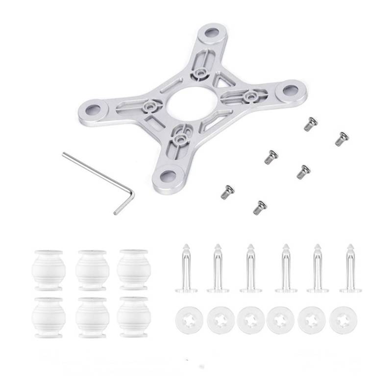 Drone Reparatur Teile Kit Kompatibel mit Flex Flache Band Gier Rolle Halterung Motor Halterung Schrauben Kompatibel Mit Phantom 3 A3P 3S 3 SE(DARK GRAY) von CFMIAWIC