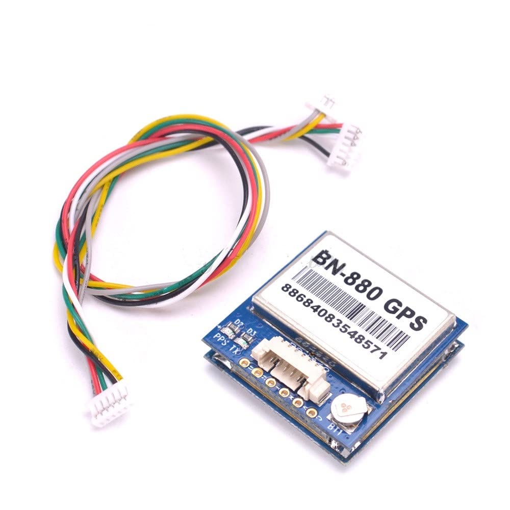 Dual BN-220 BN-880 GPS Modul M8030 Kompatibel mit GLONASS TTL Level Kompatibel mit RC Racing FPV Drone Quadcopter(1PCS BN-880 GPS) von CFMIAWIC