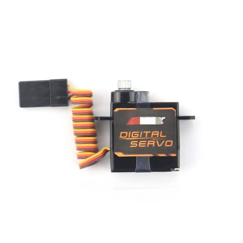 Emax ES9052 Fernbedienung Digital Metal Gear Servo 5,5g Kompatibel mit RC FPV Racing Drohnen Quadcopter DIY Zubehör Kompatible Teile(1 PIECE) von CFMIAWIC