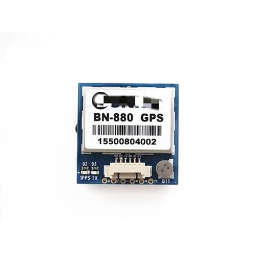 GLONASS GALILEO QZSS SBAS BDS GPS-Modul mit QMC5883 Kompassverstärkung Kompatibel mit HGLRC M80 PRO, kompatibel mit RC-Flugzeugen und FPV-Drohnen mit großer Reichweite(2PCS) von CFMIAWIC