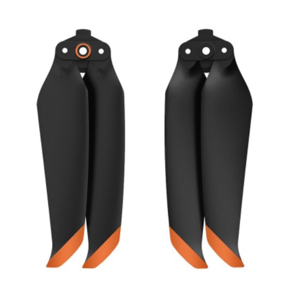 Geräuscharme 7238F-Propeller, kompatibel mit D Air 2S-Drohnenzubehör(1 PAIR ORANGE) von CFMIAWIC