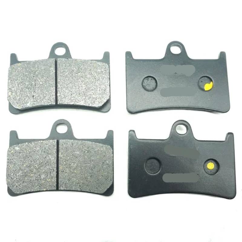 Kompatible Motorrad-Bremsbeläge Kompatibel mit FZ6 S2 2007–2009, FZ6 S2 ABS 2007–2009 FZ6SHG 2007 FZ 6 FZ6S2 FZ6 SHG vorne und hinten(2 X FRONT BRAKE PADS) von CFMIAWIC