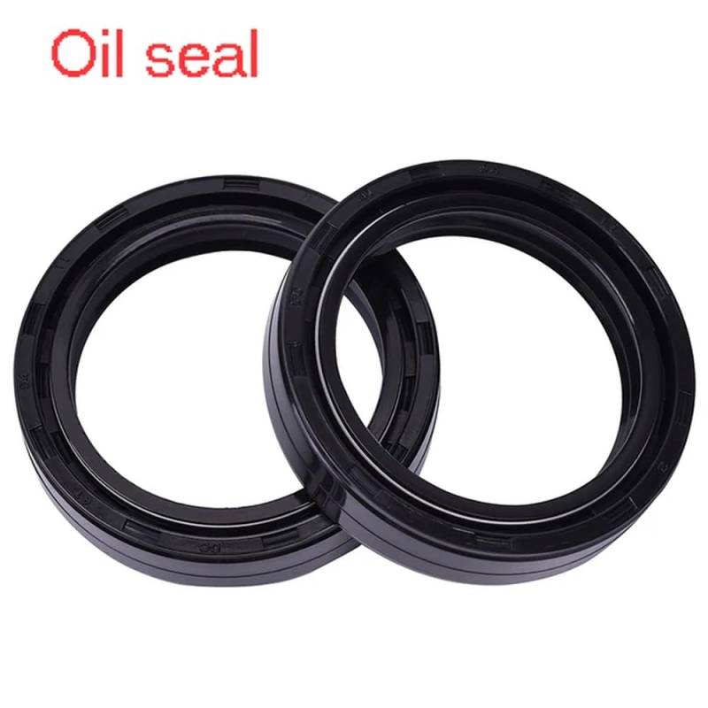 Kompatible Motorrad-Vordergabelöldichtung Staubdichtung Kompatibel mit ER-6F ER6F ER-6N ER6N Z750 Z800 Z800 Modelle 41x53x8(2PCS OIL SEAL) von CFMIAWIC