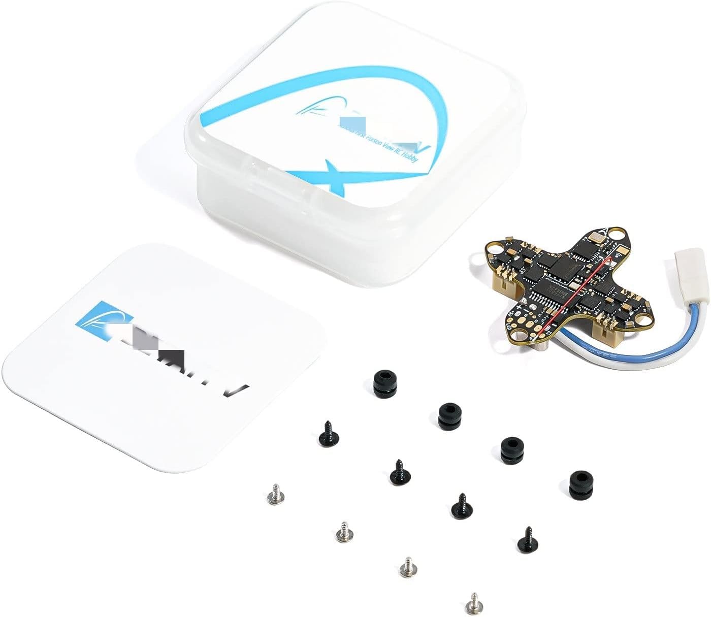 Kompatibles Drohnenzubehör Kompatibel mit AIO Brushless Flight Controller mit SPI ExpressLRS 2,4G-Empfänger Kompatibel mit FPV Drone Meteor 65 75 austauschbare Komponenten von CFMIAWIC