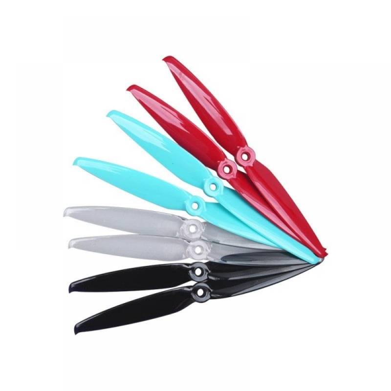 Long Range 2-RC Propeller 7042 7X4,2 6042 6X4,2 Kompatibel mit FPV Racing Drohnen Kompatibel Mit LR6 L67 DIY Teile(4PAIRS 7042 BLUE) von CFMIAWIC