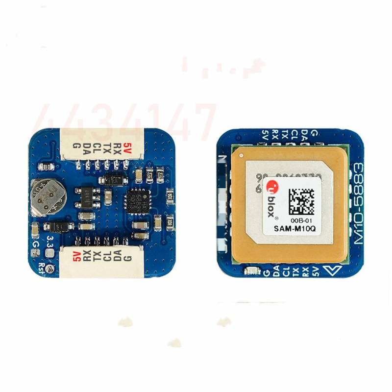 MATEKSYS 20X20mm M10Q-5883 GNSS GPS Modul mit QMC5883L Magnetkompass Kompatibel mit DIY RC Flugzeug FPV Freestyle Long Range Drone Teile Kompatibilität von CFMIAWIC