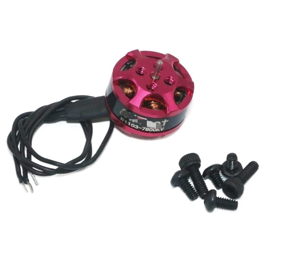 Mitoot 1103 Bürstenloser Motor 7800 kV, kompatibel mit RC-Multirotor-Drohnen 2–3 s, erhältlich in 1 2 oder 4 Stück Kompatibel mit 80 90 100 mm 120 mm Modelle(1 PIECE) von CFMIAWIC