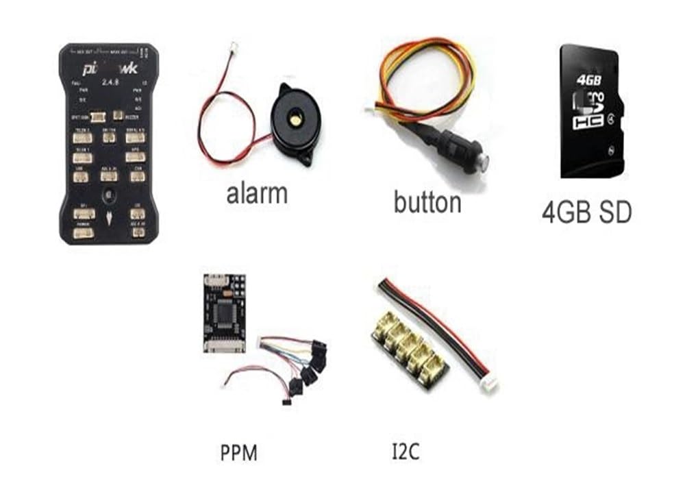 PX4 Autopilot-kompatibler Flight Controller 32 Bit mit Schalter 4G SD I2C Splitter Erweiterungsmodul USB Kompatibel mit Pixhawk(STYLE B) von CFMIAWIC