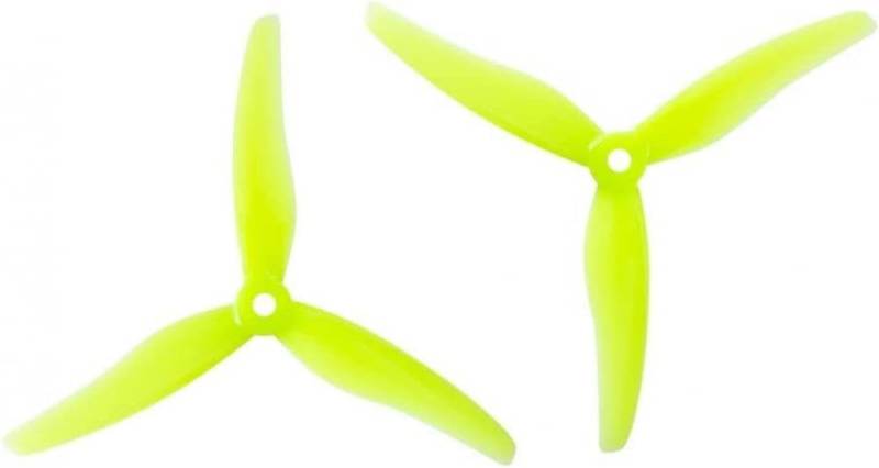 Zubehör Kompatibel mit Drohnenpropeller 51433 24 Stück 12 Paare 5 Zoll 3 Tri-Propeller CW CCW Kompatibel mit FPV-Drohnen Farbe 12 Paare Lila(12 PAIRS MIX COLOR) von CFMIAWIC