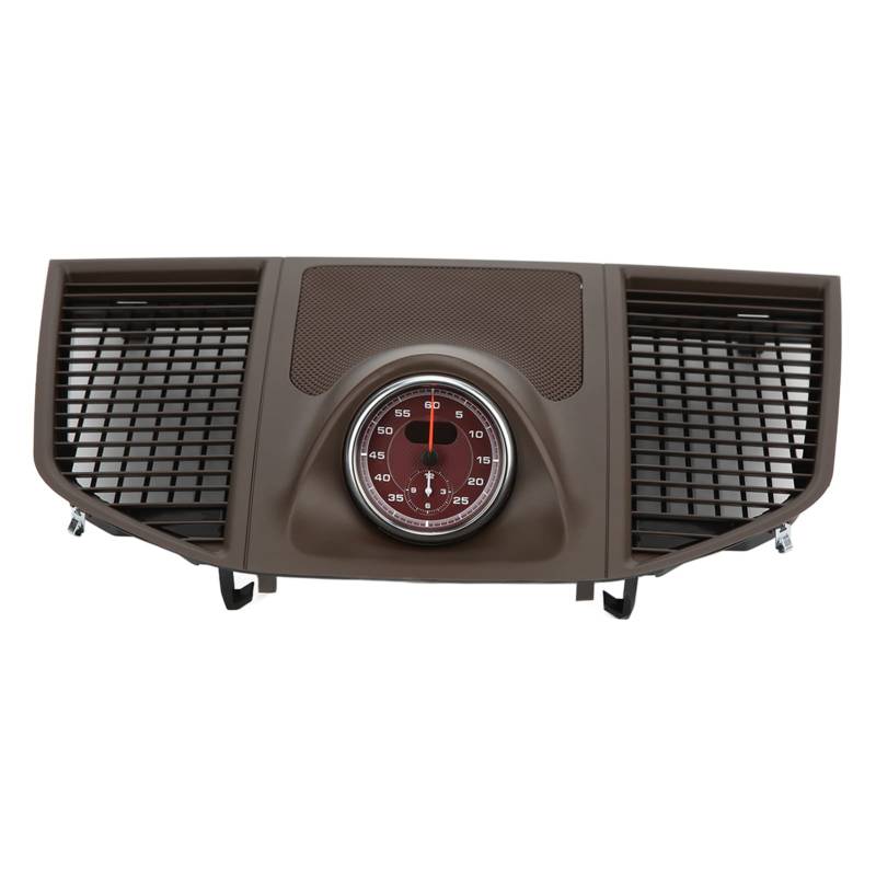 2014 2020 Upper Cent 2014 2020 Chronomètre Vert Car Upper Center Dashboard Grill Panel Clock, die Hervorragende Verschleißschäden aufweist. die Uhr Abdeckung Fahren (dunkelrote von CFTGIW