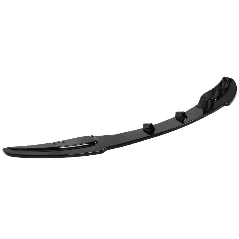 3 Stück Auto-Frontstoßstangen-Splitter-Spoiler für 1er E81 E82 E87 E88 LCI Standard Edition 2008 Bis 2011 (Schwarz glänzend) von CFTGIW