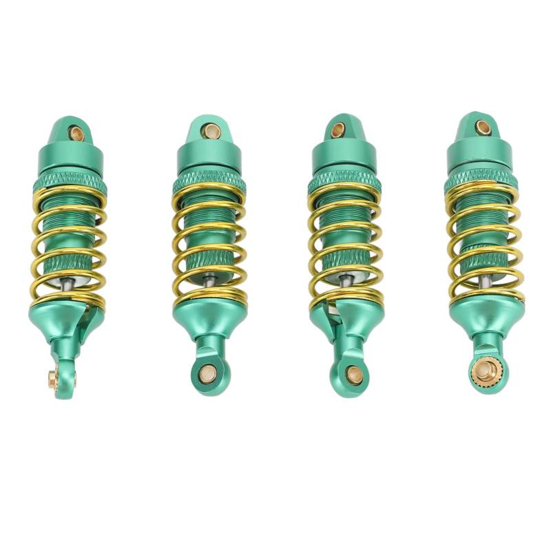 4pcs RC -Auto -Stoßdämpfer Aluminiumlegierung Stabil (GREEN) von CFTGIW