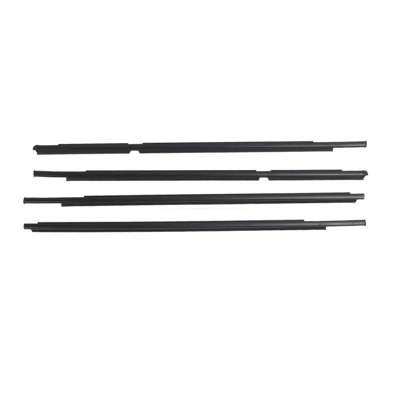 CFTGIW 4PCS -Autotür Fenster Weatherstrip 68160 52110 Fensterversiegelungsform -Form -Form für Yaris 2005 2011 von CFTGIW