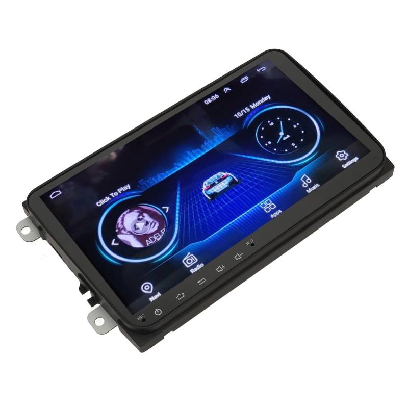 CFTGIW 9-Zoll-Auto-Multimedia-Player-Radio für 12 HD-Touchscreen, GPS-Navigation, WLAN, Ersatz für Altea Toledo mit AHD-Kamera, Lenkradfunktion, Mobiltelefonverbindung, von CFTGIW