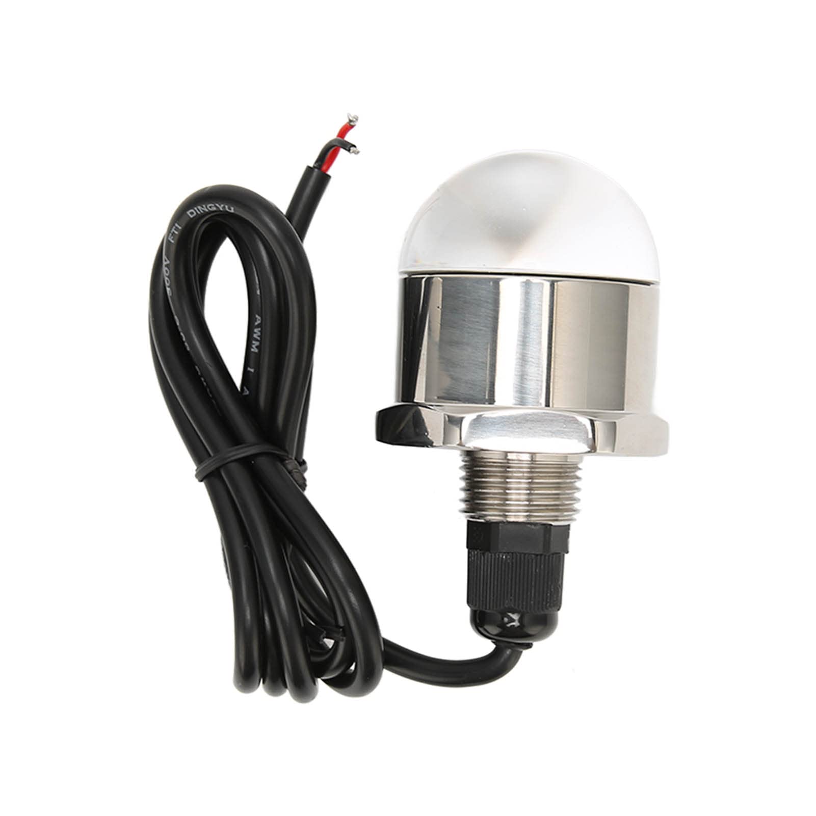 CFTGIW Ablassschraube, LED-Licht, IP68, Wasserdicht, 1/2 Zoll NPT, Unterwasserlampe, Universell für Yachtschiffe Grad der Ablassschraube LED-Lichtkopf Ist wasser- und Staubdicht von CFTGIW