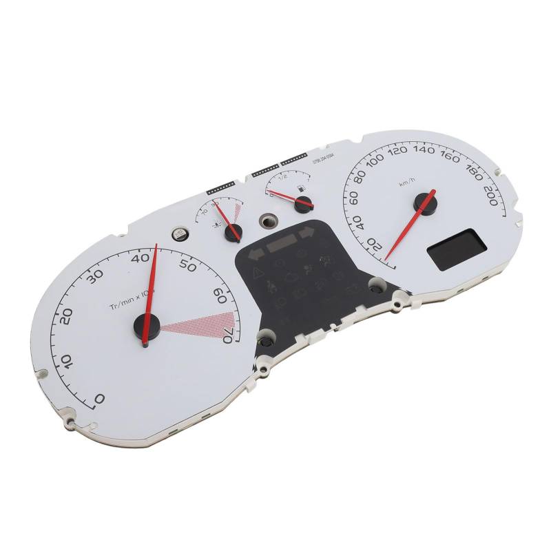 CFTGIW Auto-Instrumentenblock, Hochpräziser Tachometer-Ersatz für 307, Leicht Lesbare Zahlen, Langlebiges ABS-Material, Perfekte Passform, Direkter Austausch, Anwendbare Modelle: von CFTGIW