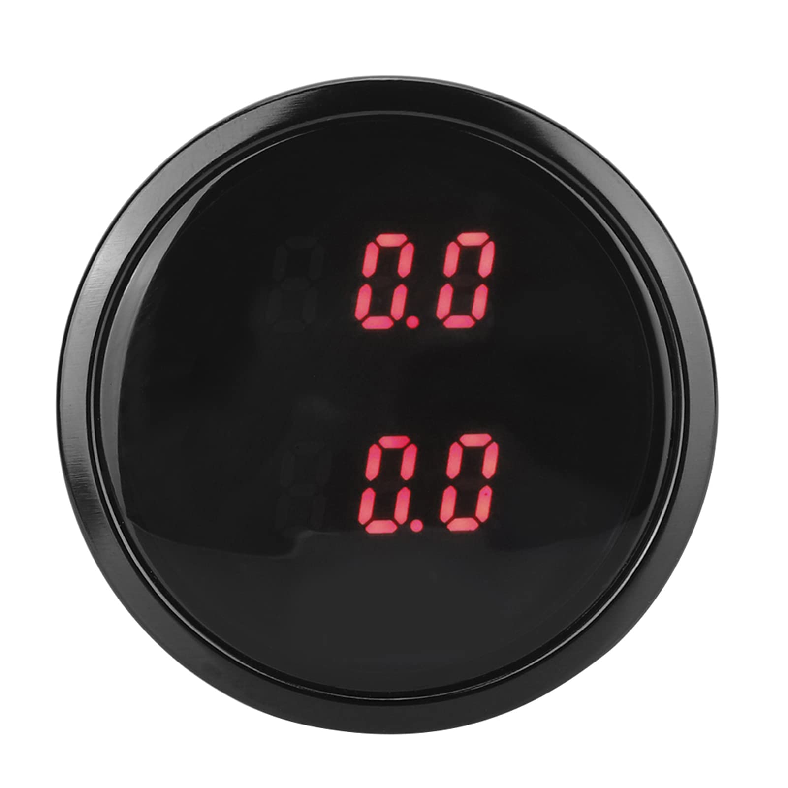 CFTGIW Boost Gauge Messgerät, LED -Digitalanzeige, Hochvorbereitungsstahl -Luftzusu -Sensor -Kit für 12 -V -Fahrzeuge mit Montagekit für die Messung des Autodruck von CFTGIW