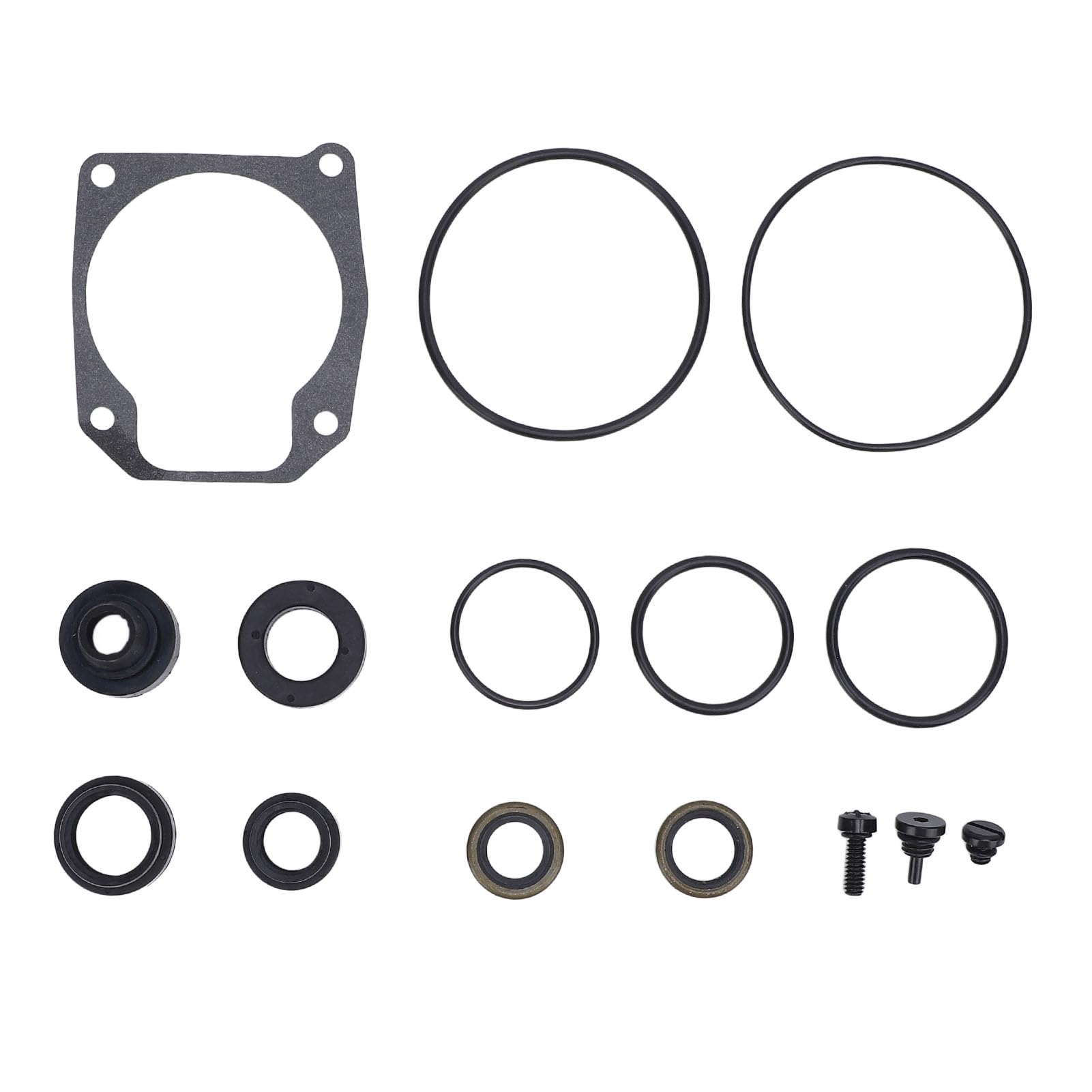 CFTGIW Dichtungssatz für das Getriebegehäuse der Unteren Einheit. Hervorragende Abdichtung aus Metall und Gummi mit Hoher Leistung 433550 für 25 40 48 50 Außenbordmotoren. Dichtungssatz von CFTGIW