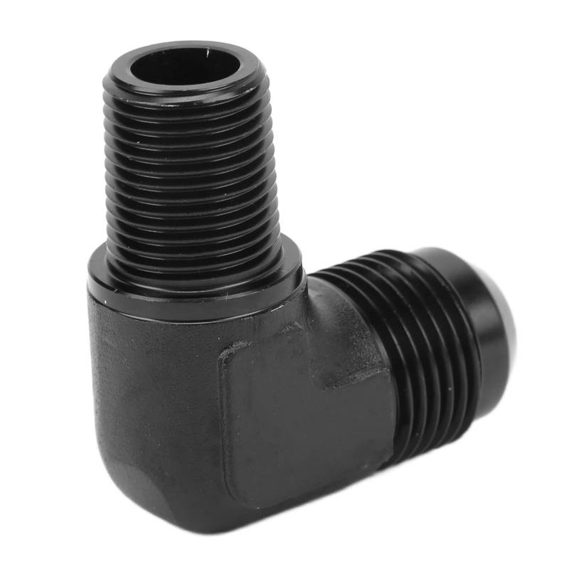 CFTGIW Ellbogen -Brennstoffleitungsadapter, 10 -jährige Männliche Bis 1/2npt Männliche Adapter -Adapter 90 Grad Schwarz Anlokiert von CFTGIW