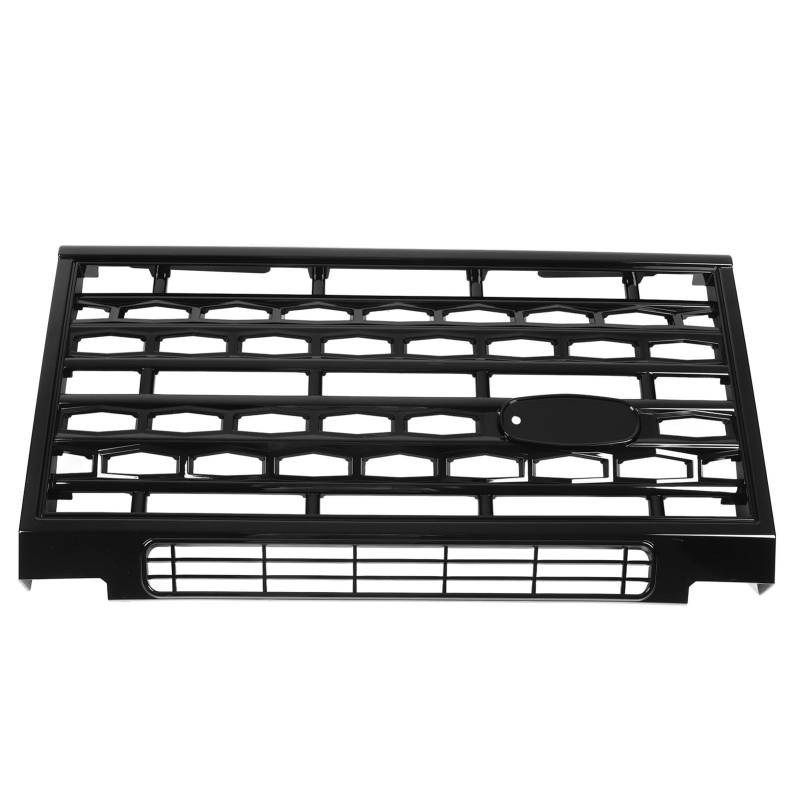 CFTGIW LR069115 Ersatz-Frontgrill-Baugruppe Im Adventure-Stil in Glänzendem Schwarz für Defender 90 110 130 19902016, Hergestellt aus ABS- und PP-Materialien mit Hoher Temperatur- und von CFTGIW