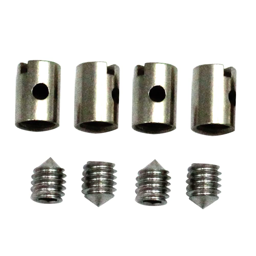 CFTGIW Motorrad -Roller Quad -Mäher Lötkabel Nippel 4 Sets Lötkabel Nippel 5mm Drossel von CFTGIW