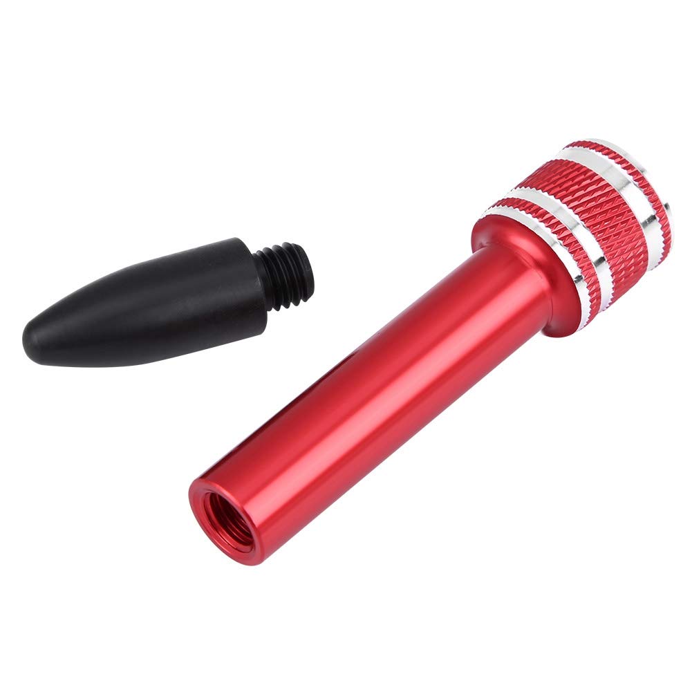 CFTGIW Paintl Dent Rep Flattenin mit 4 Köpfen Tap Down Knockdown Removal Remover Tool Das Rep-Tool Schadet Dem Lack Ihres Fahrzeugs und Beseitigt Dellen Effektiv (Rot) von CFTGIW