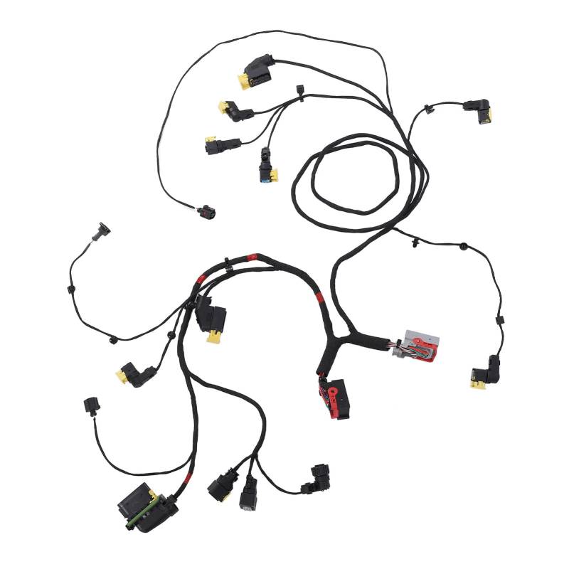 CFTGIW Scheinwerferdrahtgurtbaugruppe, Stabile Verbindungshitze -langen Lebensdauer für FM4 2013 und UP, Spezifikationen: Artikeltyp: Scheinwerfer Kabelbaum, Material: ABS, OE: von CFTGIW