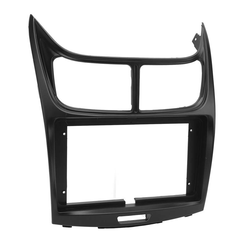 CFTGIW Schwarzauto Navigation Panel Frame Protective Radio Stereo Fascia Dash Panel -Panel -Rahmen für Segel 2009 Bis 2014, Bestehend aus Hoher Stärke ABS -Materialien, Langlebig und von CFTGIW