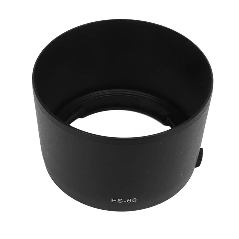 Kreisförmige Kamera -Objektivhaube Sonnenschirm, Reversibler Bajonett -Objektivhaubeer für EF M -Objektive 32 Mm F1.4 mit Mattem Matt, Matt, ABS -Material, Schwarz, Kreisförmiger von CFTGIW