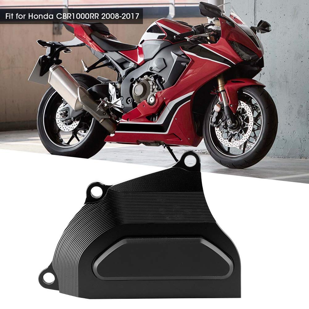 Motorrad CNC Motorabdeckung Slider Crash Pad Fallschutz Passend für CBR1000RR 08-17 vor Stürzen und Kratzern bei Rennen oder Schnellem Fahren.Feine Verarbeitung G (Black) von CFTGIW