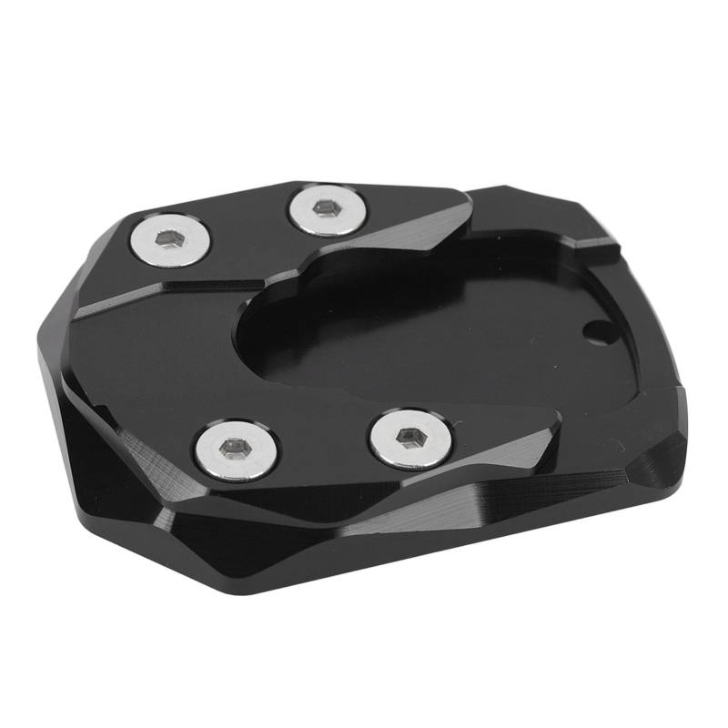 Motorrad-Ständer-Verlängerungsplatte, Motorrad-Ständer-Verlängerungsplatte, Aluminiumlegierung, Stabile Unterstützung, Sicherer Stand für XMAX 125 250 300 (BLACK) von CFTGIW