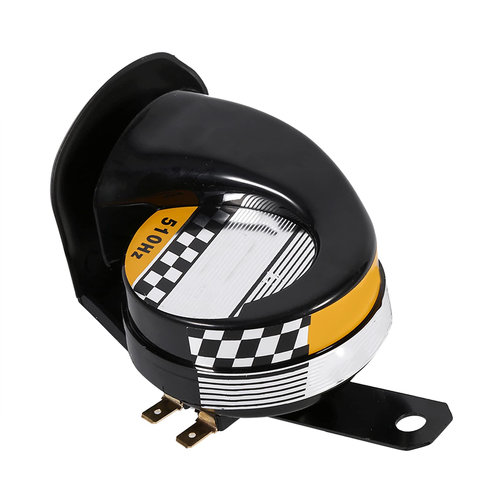 Motorradhupe, Motorradhupe Universelle Elektronische Hupe für Motorrad-Sprachlautsprecher 12V 510HZ Hupe Motorradhupe Motorrad HO 12V Auto Soundbomb UK MO für VL1500 Roadrunner von CFTGIW