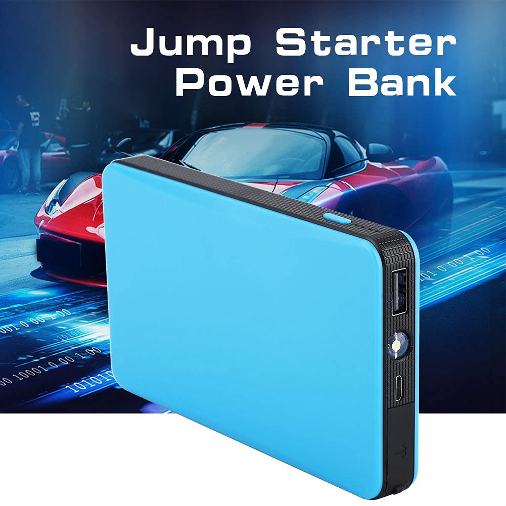 Tragbare 12V Auto Starthilfe Motor Batterie Ladegerät Power Bank für Benzin Motor 3,0 L Blau Nagel Lampe Ist Hergestellt Kann Passen Nagel zu Gewährleisten (Black) von CFTGIW