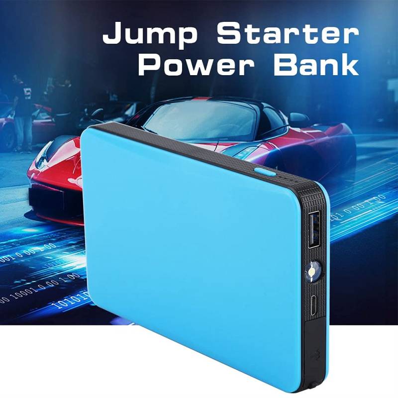 Tragbare 12V Auto Starthilfe Motor Batterie Ladegerät Power Bank für Benzin Motor 3,0 L Blau Nagel Lampe Ist Hergestellt Kann Passen Nagel zu Gewährleisten (Black) von CFTGIW