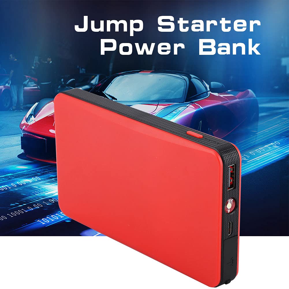 Tragbare 12V Auto Starthilfe Motor Batterie Ladegerät Power Bank für Benzin Motor 3,0 L Blau Nagel Lampe Ist Hergestellt Kann Passen Nagel zu Gewährleisten (Rot) von CFTGIW