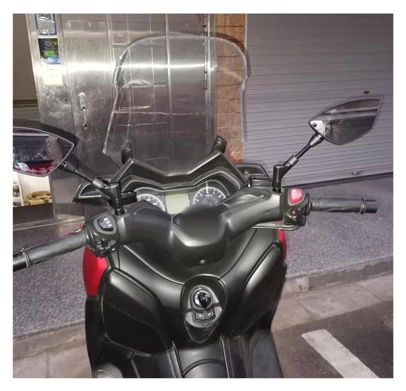 Motorrad Rückspiegel Für Benelli Für TRK502 Für TRK502X Für TRK251 Für TRK 502 502X 251 Motorrad Seite Spiegel Rückspiegel Aluminium CNC(Black2) von CFUNMNVBVZ