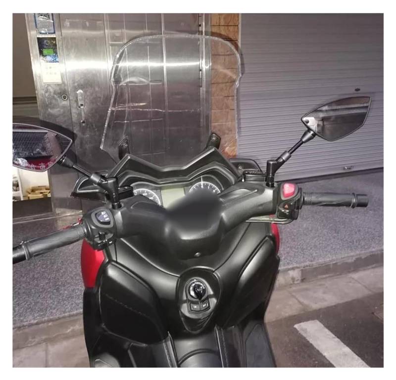 Motorrad Rückspiegel Für Trick Für XG250 Schraubgewinde Links Und Rechts Rückspiegel(Black2) von CFUNMNVBVZ