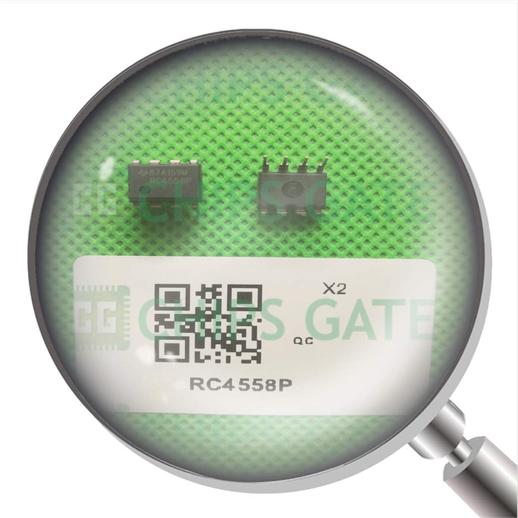 RC4558P 20Pcs RC4558P Jrc4558D Rc4558 Dip-8 von CG CHIPS GATE