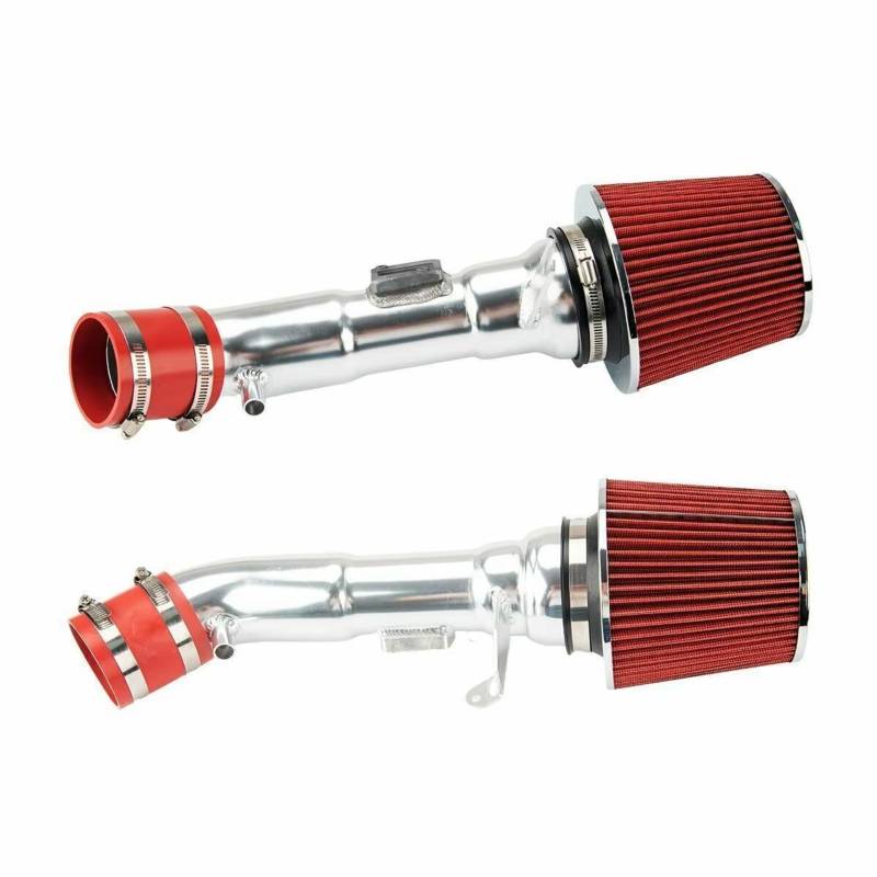 Ansaugschlauch Für Nissan 370Z 09–16 Lufteinlässe, Teile, Kaltluft-Einlassfilter-Set Mit Hohem Durchfluss Auto Ansaugrohr(Red) von CGBWMB