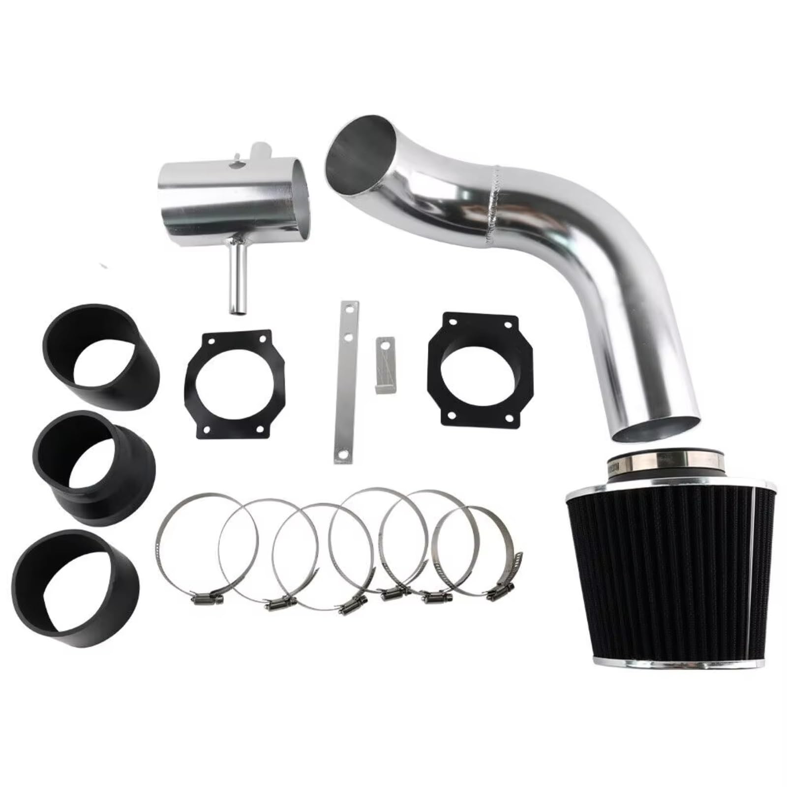 Ansaugschlauch Für Nissan Für Maxima V6 VQ30DE 95-99 Motor Teile Racing Cold Air Intake Kit + Filter Für Combo schwarz Auto Ansaugrohr von CGBWMB