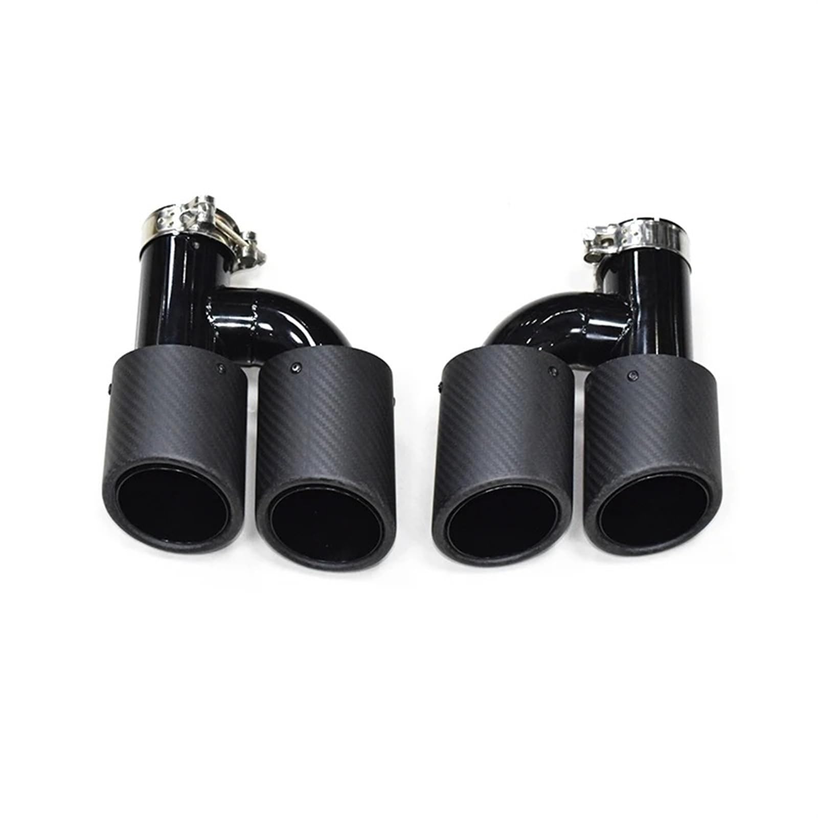 Auto Endrohre Für A3 Für A4 Für A5 Für A6 Für A7 Für A8 Up S3 S4 S5 S6 S7 S8 SQ3 SQ5 Edelstahl Auto Auspuffrohr Schalldämpfer Spitze 60mm Auto Auspuff Endrohr(Black B) von CGBWMB