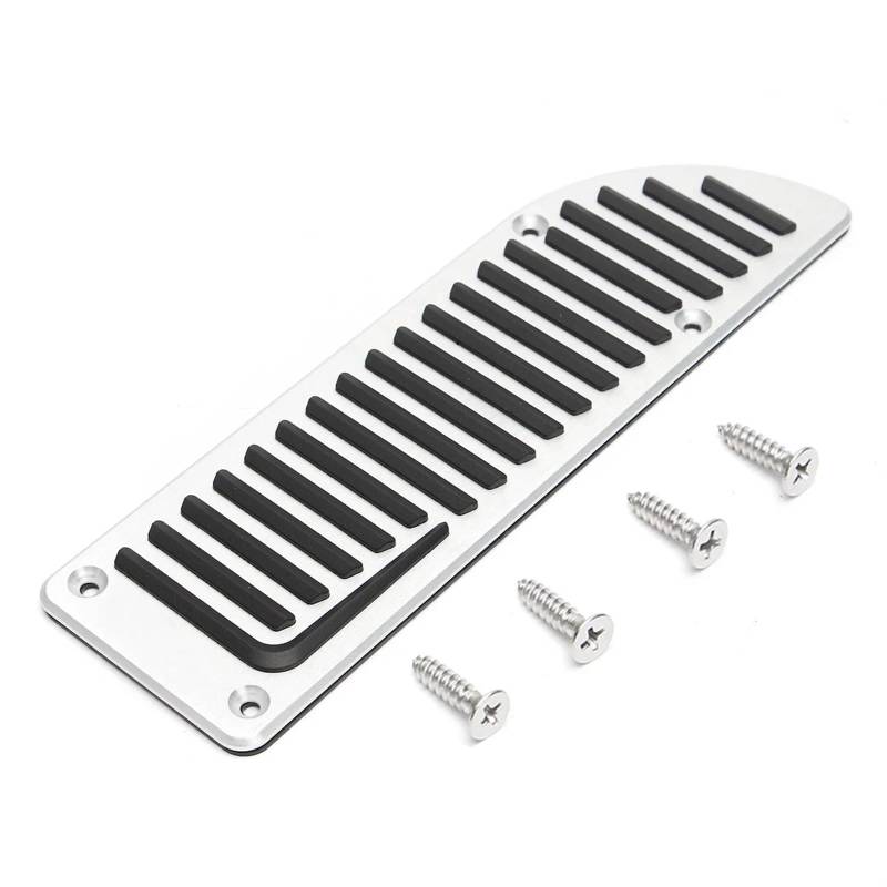 Auto-Fußpedale Für Volvo S60 V60 XC60 V70 XC70 S80 Auto Rest Pedal Auto Zubehör Werkzeuge Auto Aluminium Fußstütze Rest Gas Pedal Pad Bremspedal von CGBWMB