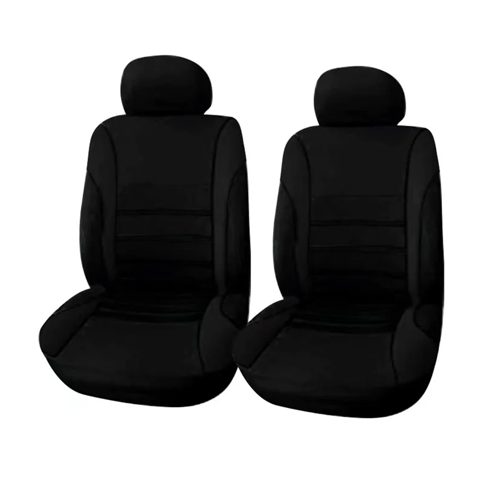 Auto-Sitzbezüge Für KIA Für Rio Für NIRO K3 K5 Für Soul Für Ceed Für Cerato Für Forte Für Sportage Auto Sitz Abdeckung Stoff Sitz Schutz Autositzbezüge(2seat-Black) von CGBWMB