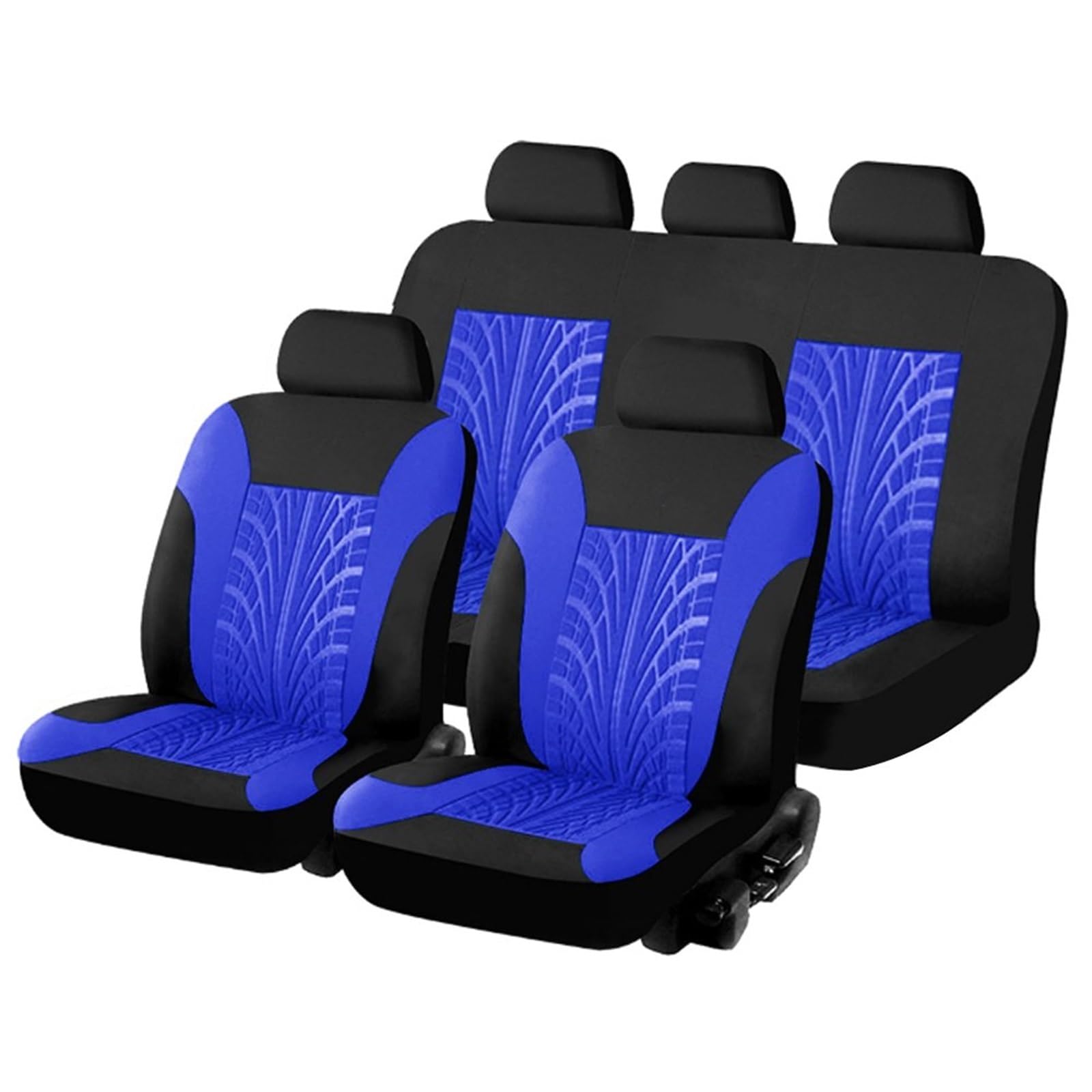 Auto-Sitzbezüge Für Suzuki Für Alto Für Carry Für Celerio/Für Vitz/Für Cultus Für Für Grand Für Vitara Für jimny S-Kreuz Auto Sitz Abdeckung Autositzbezüge(5 Seats-Blue) von CGBWMB