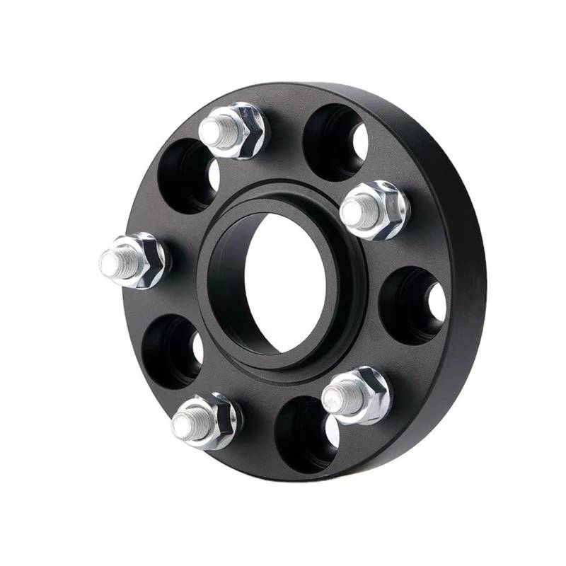 Auto Spurverbreiterung Für Q7 4L 1 Stück Spurverbreiterungsadapter PCD 5x130 CB 71,6mm M14x1,5 Raddistanzscheiben(Black 25mm 1piece) von CGBWMB