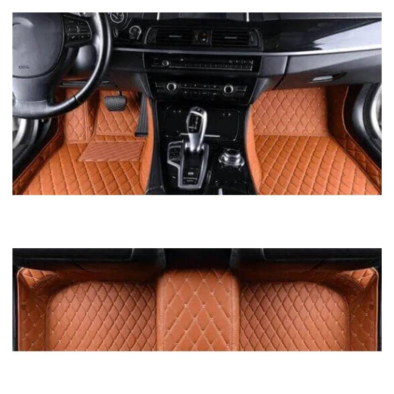 Autoteppiche Für 3er E91 Touring Wagon Kombi 2005~2011 LHD 5 Sitze Auto-Fußmatten wasserdichte Unterlage Fussmatten Auto(3pc Floor mat11) von CGBWMB