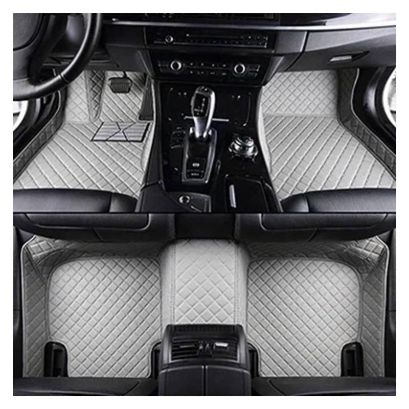 Autoteppiche Für Bentley Für Mulsanne 5-Sitzer 2009-2020 Innendetails Autozubehör Benutzerdefinierte 3D-Volldeckungs-Autofußmatten Fussmatten Auto(Gray) von CGBWMB